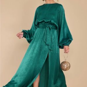 Green Maxi dress
